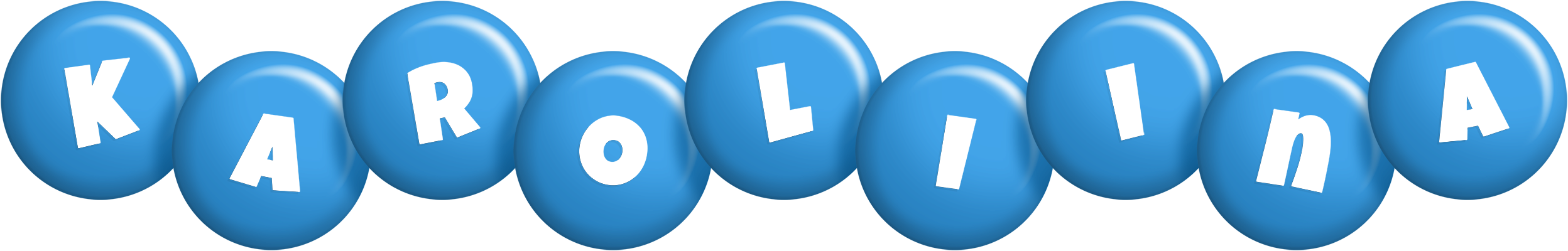 Karoliina candy-blue logo