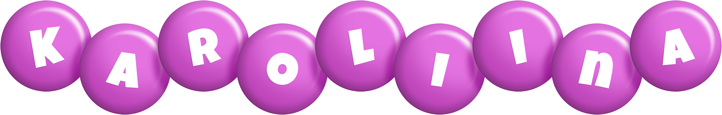 Karoliina candy-purple logo