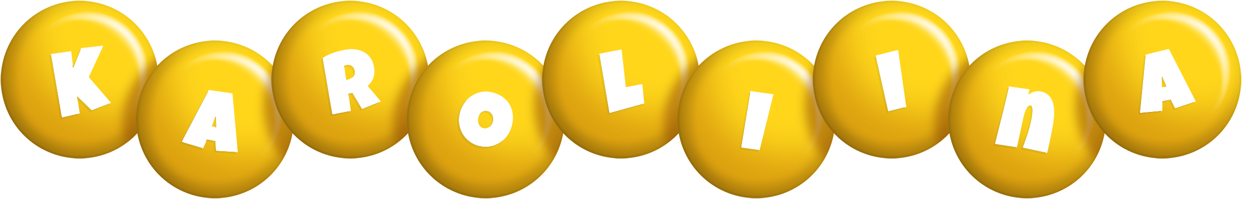 Karoliina candy-yellow logo