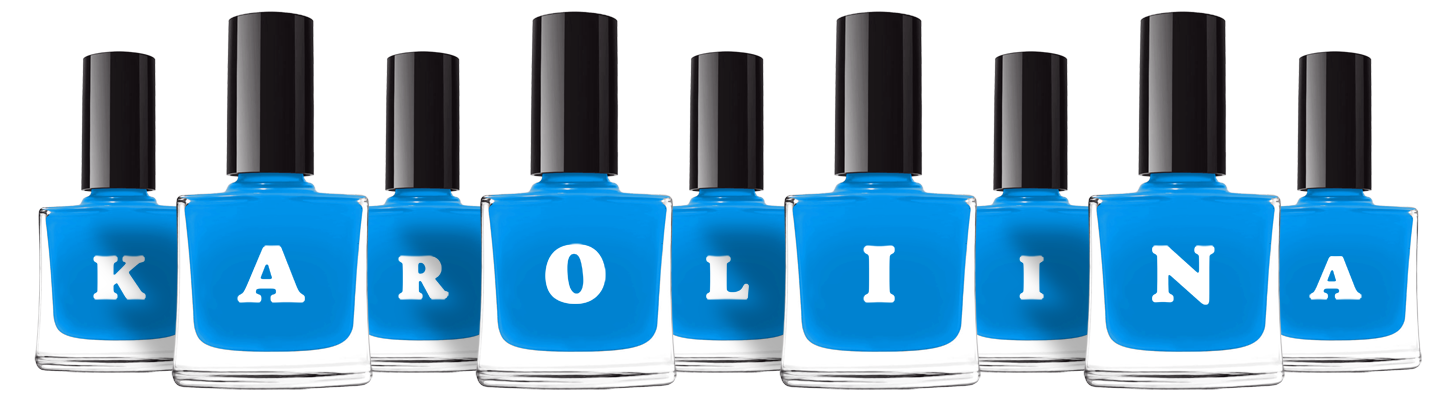 Karoliina glossy logo