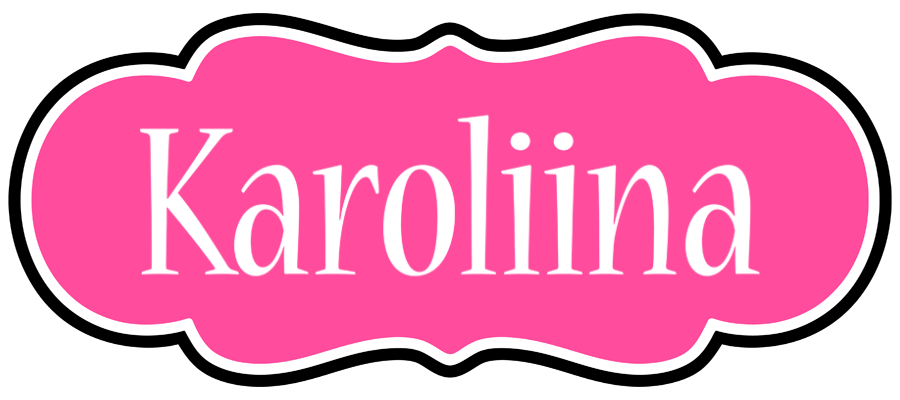 Karoliina invitation logo