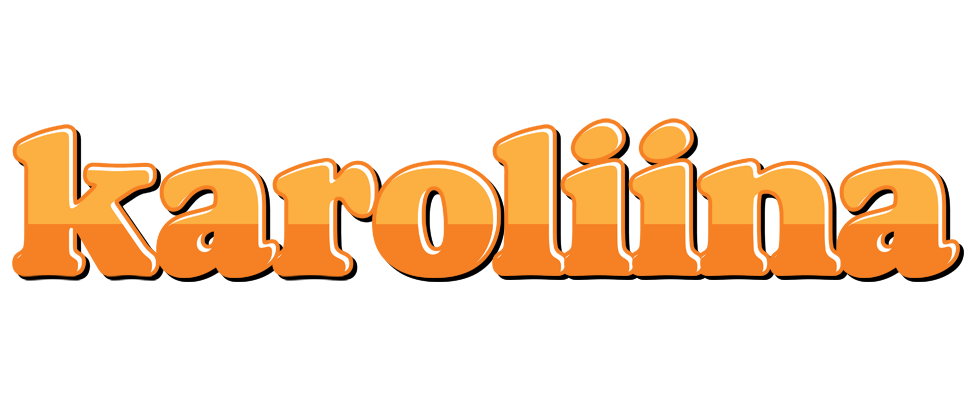 Karoliina orange logo