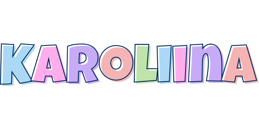 Karoliina pastel logo