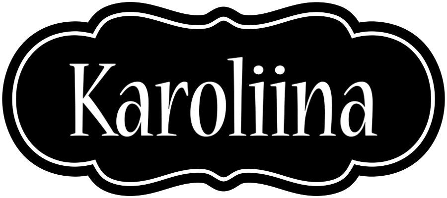 Karoliina welcome logo