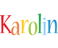 Karolin birthday logo