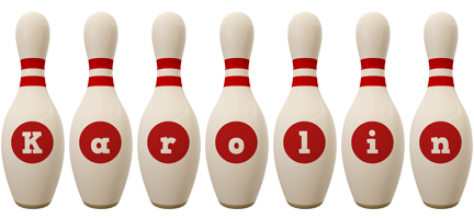 Karolin bowling-pin logo