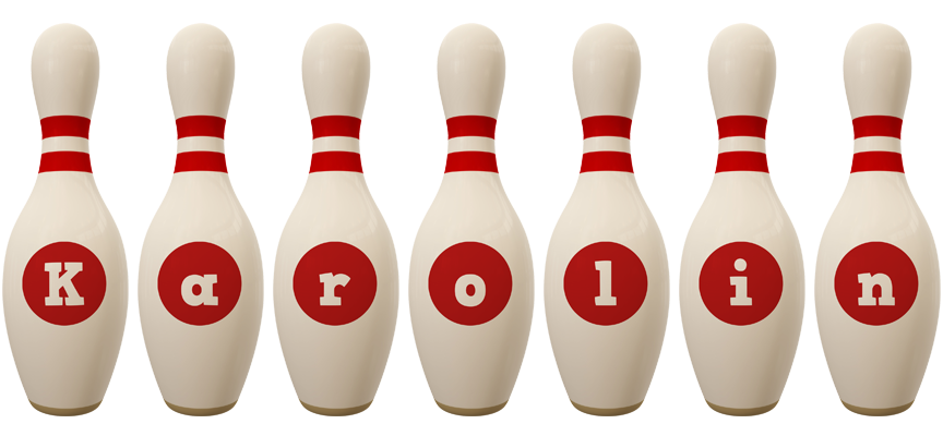 Karolin bowling-pin logo
