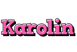 Karolin girlish logo