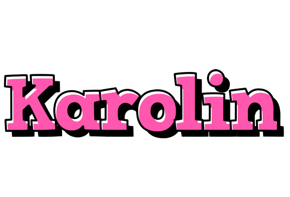Karolin girlish logo