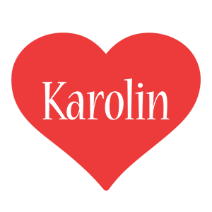 Karolin love logo