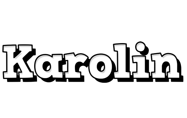 Karolin snowing logo