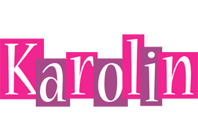 Karolin whine logo