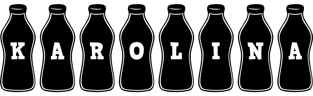Karolina bottle logo