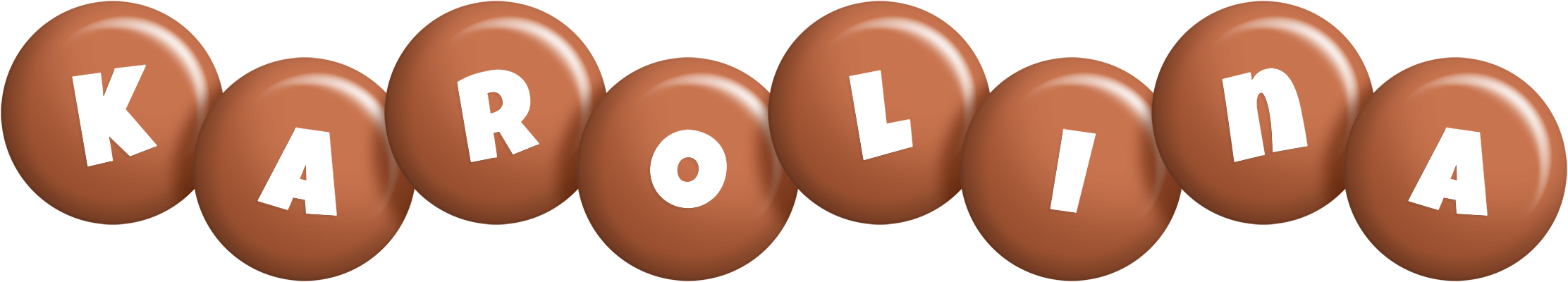 Karolina candy-brown logo