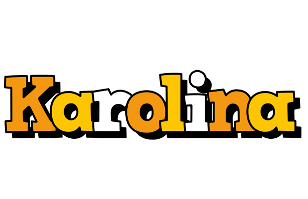 Karolina cartoon logo