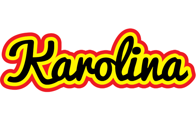 Karolina flaming logo