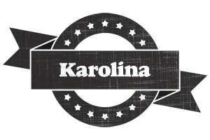 Karolina grunge logo