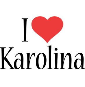 Karolina i-love logo