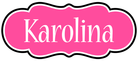 Karolina invitation logo