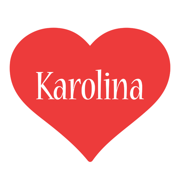 Karolina love logo