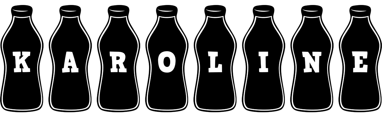 Karoline bottle logo