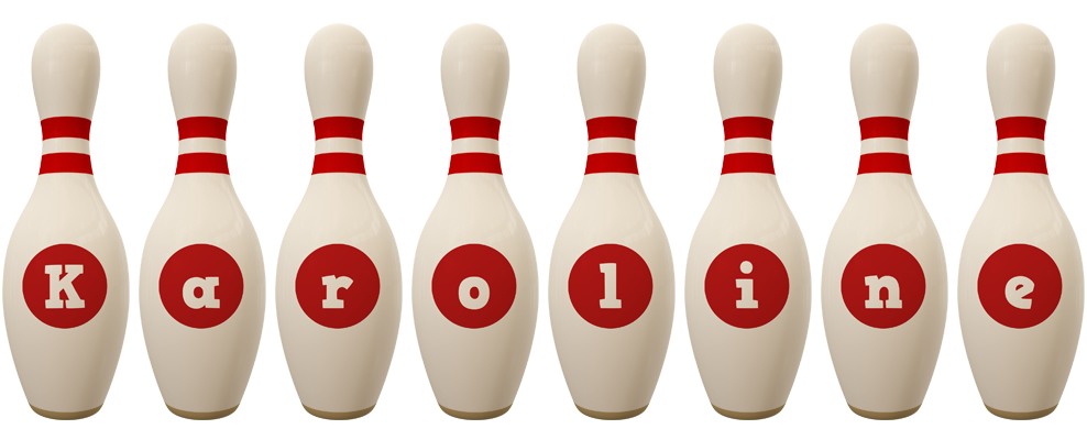 Karoline bowling-pin logo