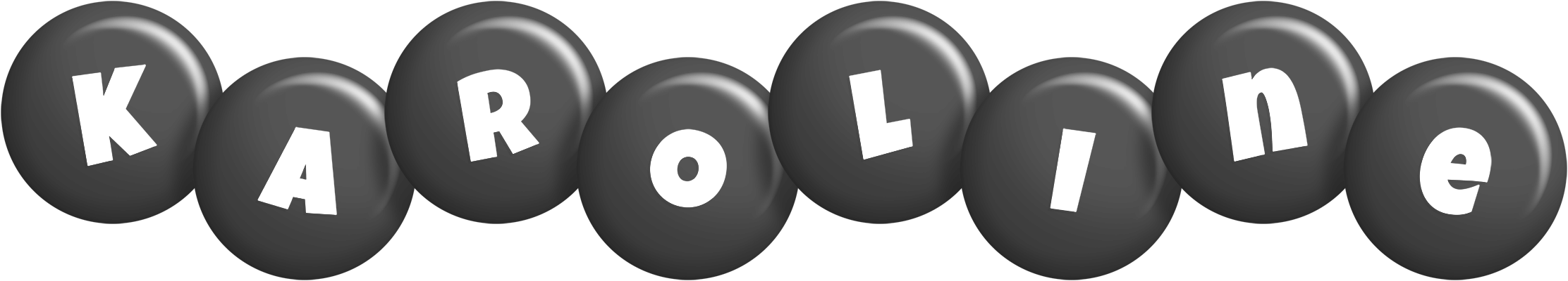 Karoline candy-black logo