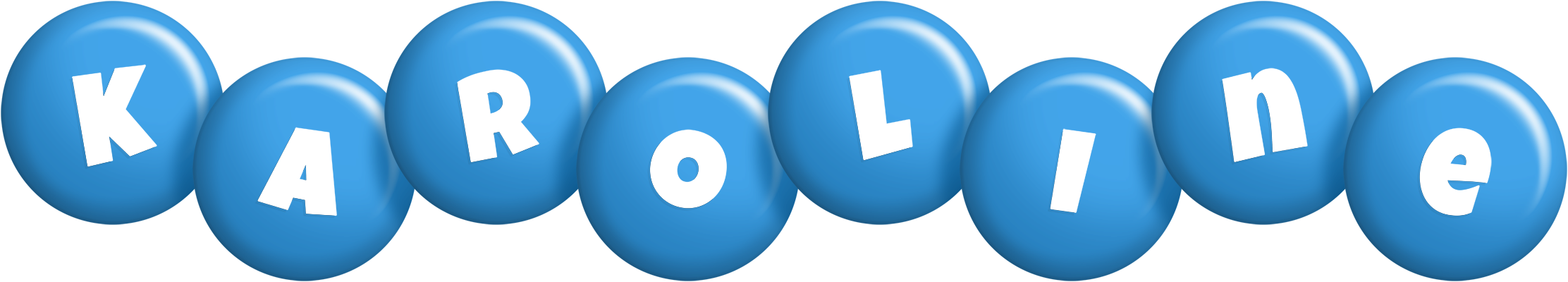 Karoline candy-blue logo