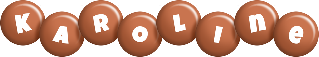 Karoline candy-brown logo