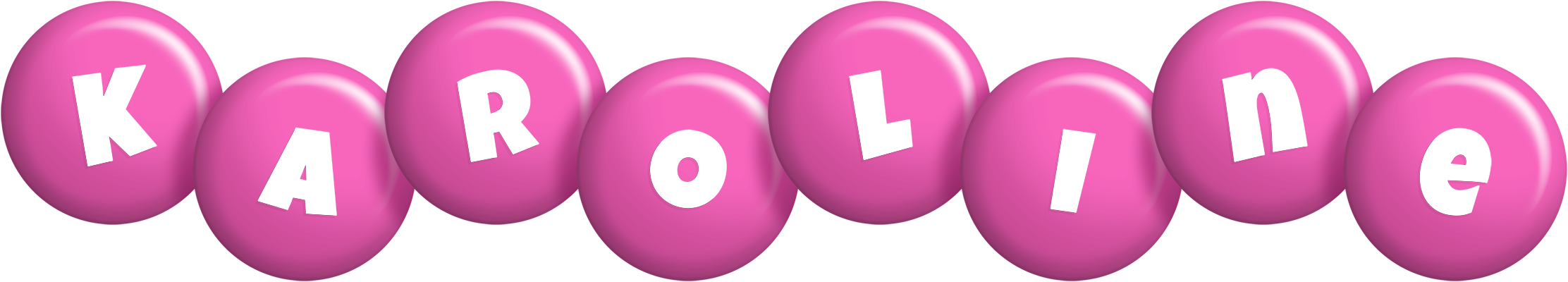 Karoline candy-pink logo