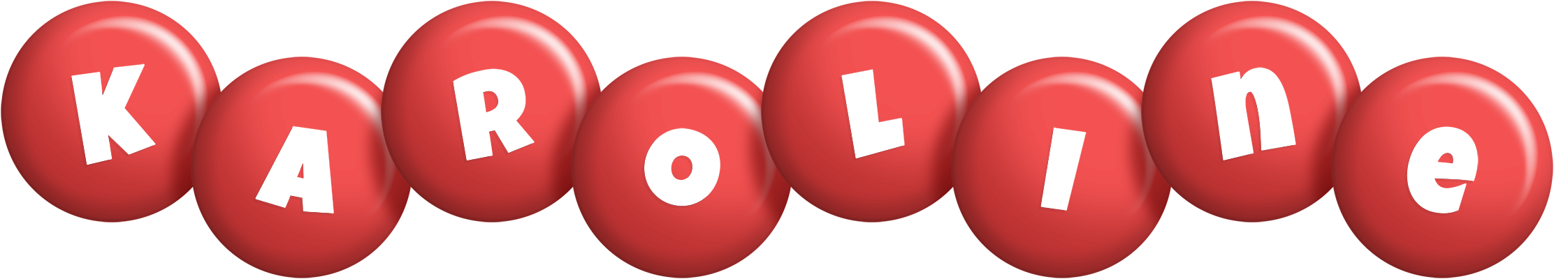 Karoline candy-red logo