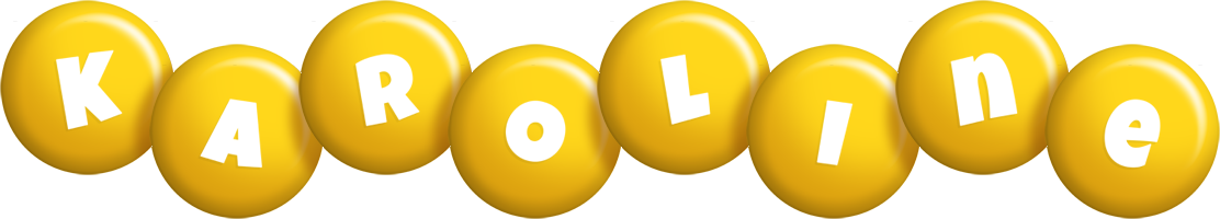 Karoline candy-yellow logo