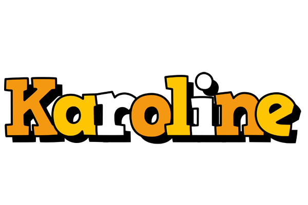 Karoline cartoon logo