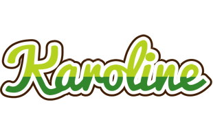 Karoline golfing logo