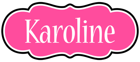 Karoline invitation logo