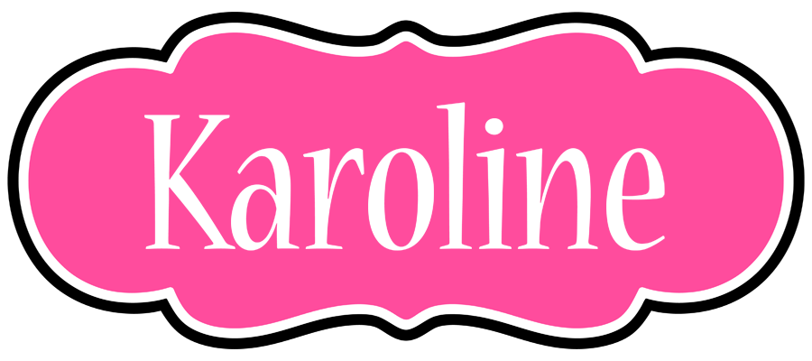 Karoline invitation logo
