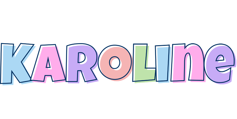 Karoline pastel logo