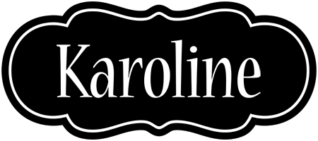 Karoline welcome logo