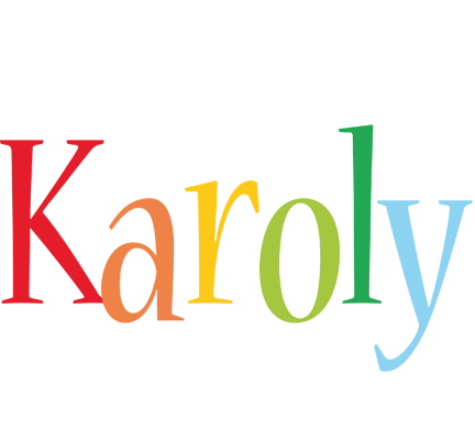 Karoly birthday logo