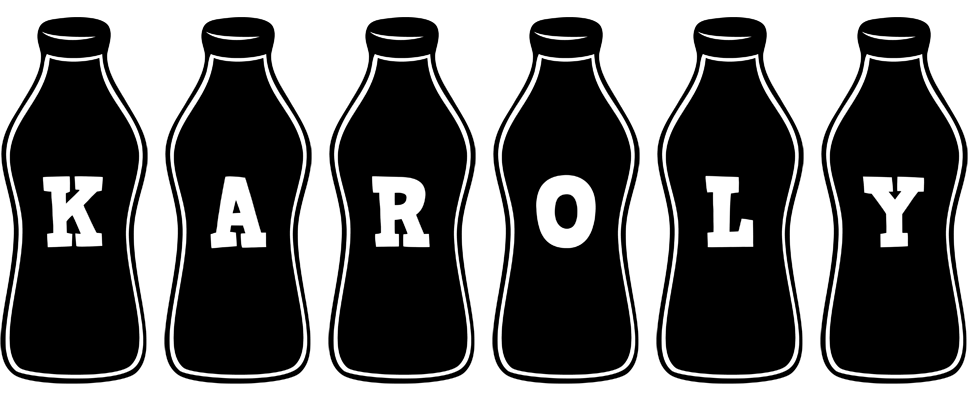 Karoly bottle logo