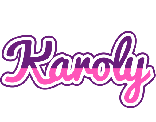 Karoly cheerful logo