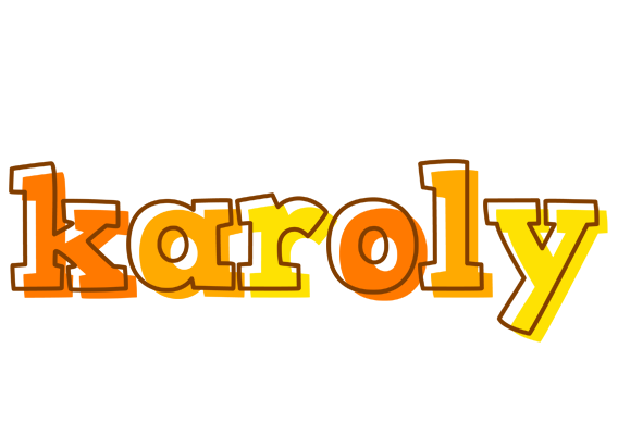 Karoly desert logo