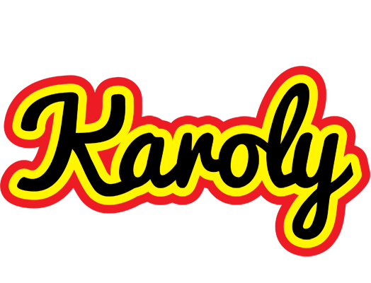 Karoly flaming logo