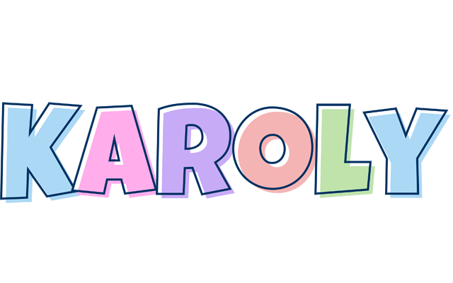 Karoly pastel logo