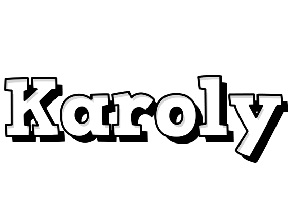Karoly snowing logo