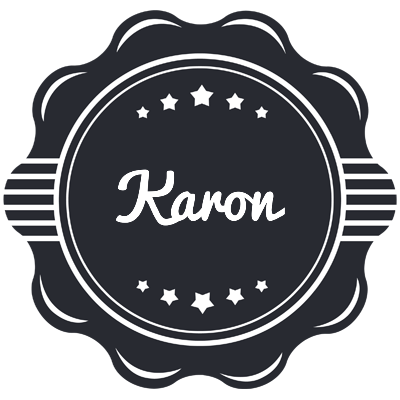 Karon badge logo