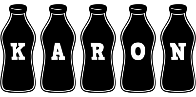 Karon bottle logo