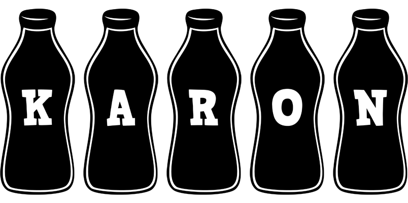 Karon bottle logo