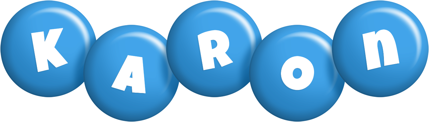 Karon candy-blue logo