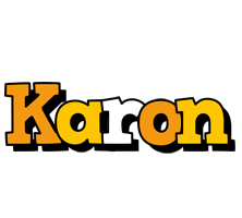 Karon cartoon logo